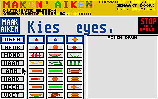 Makin' Aiken atari screenshot